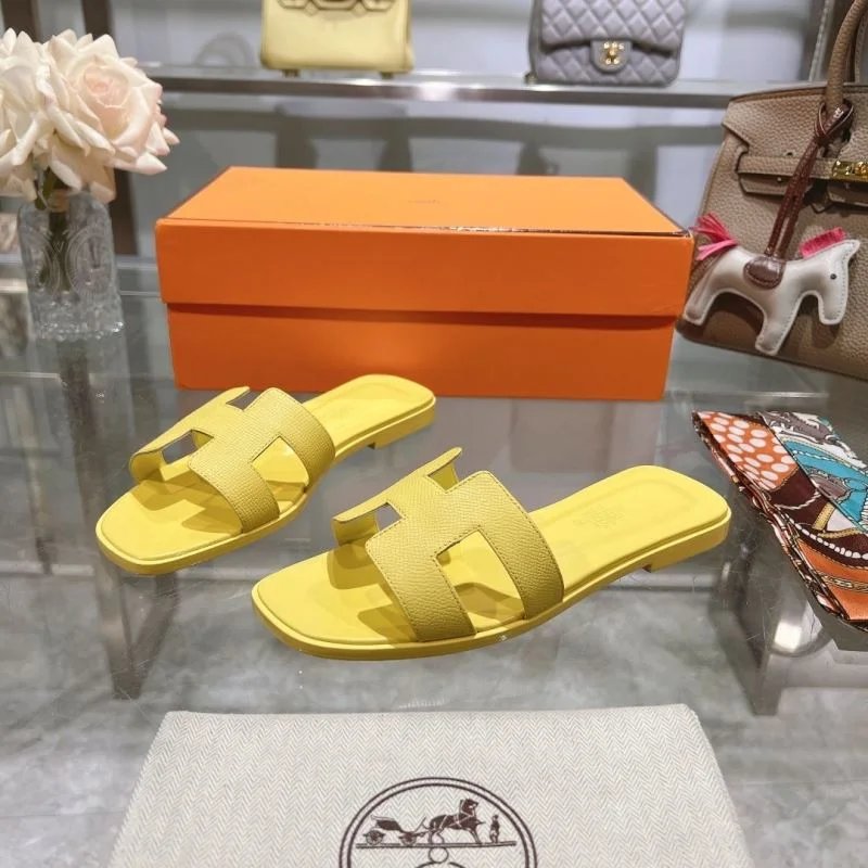 Supportive Hermes Slippers 28220