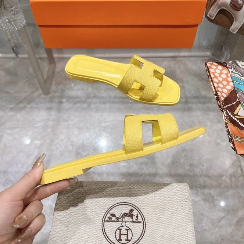 Supportive Hermes Slippers 28220