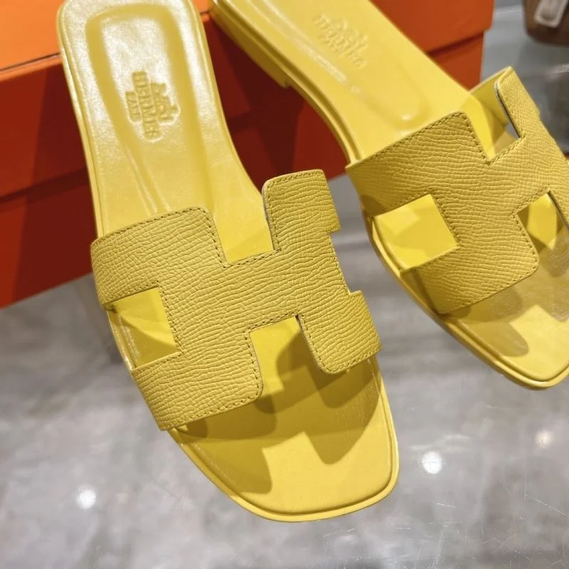 Supportive Hermes Slippers 28220
