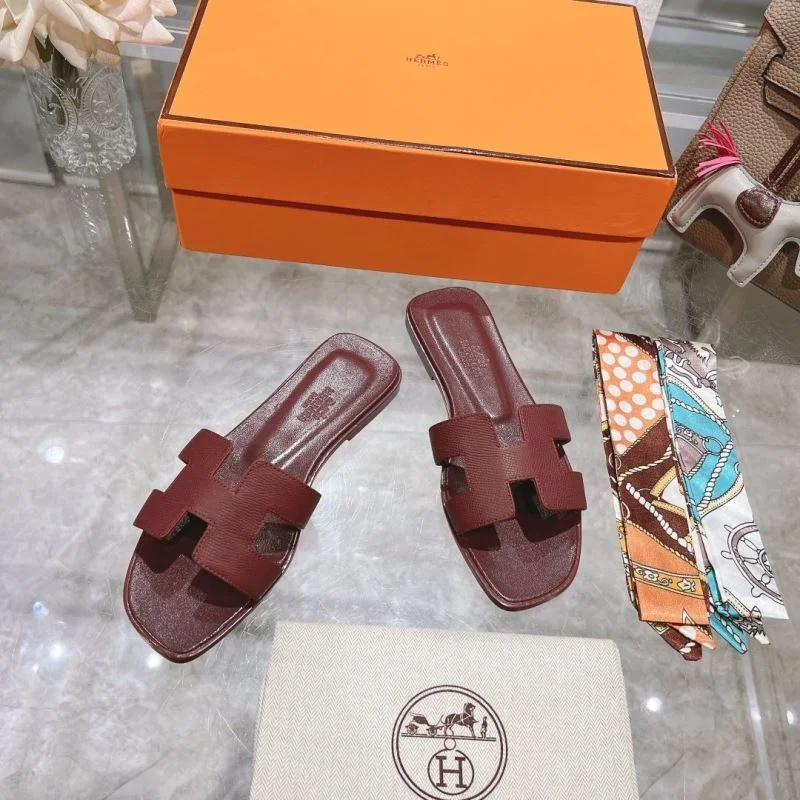 Neat Hermes Slippers 28203
