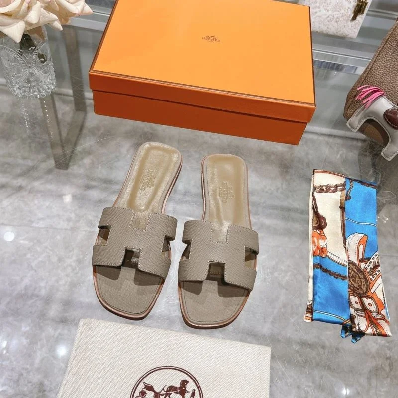 Lightweight Hermes Slippers 28167