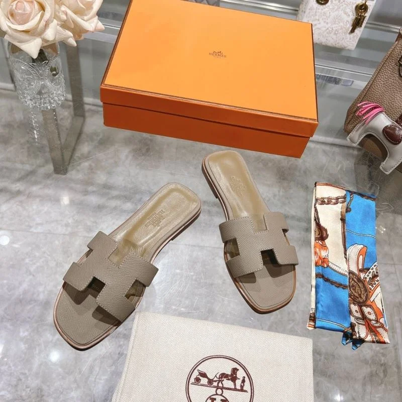 Lightweight Hermes Slippers 28167