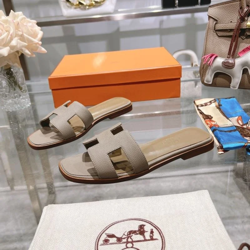 Lightweight Hermes Slippers 28167