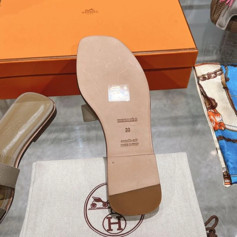 Lightweight Hermes Slippers 28167