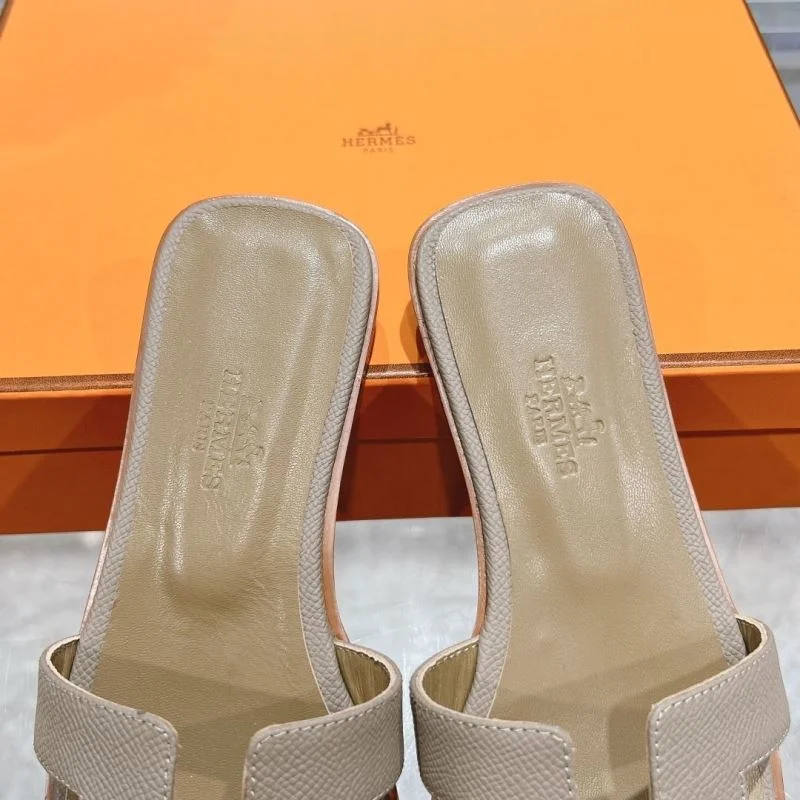 Lightweight Hermes Slippers 28167