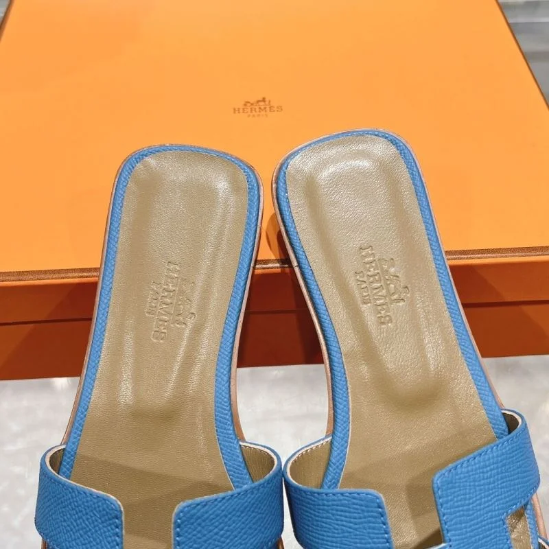 Refined Hermes Slippers 28180