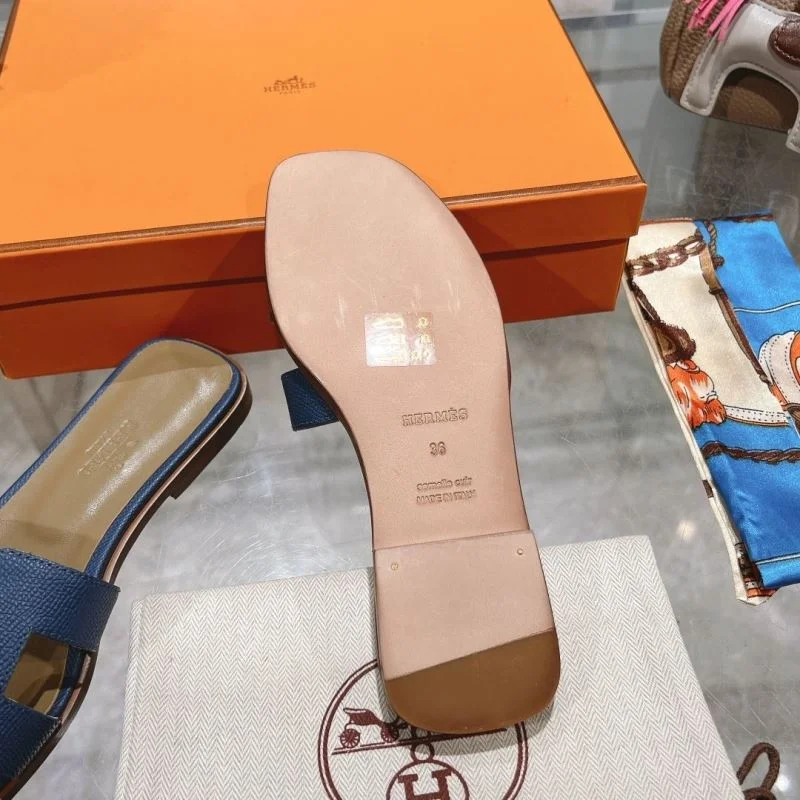 Tailored Hermes Slippers 28169