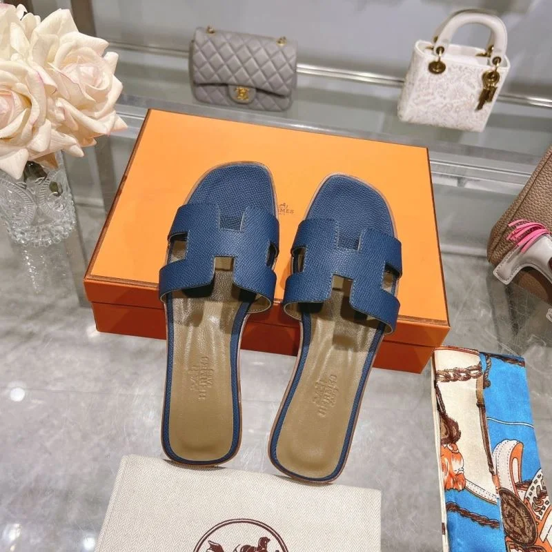 Youthful Hermes Slippers 28168