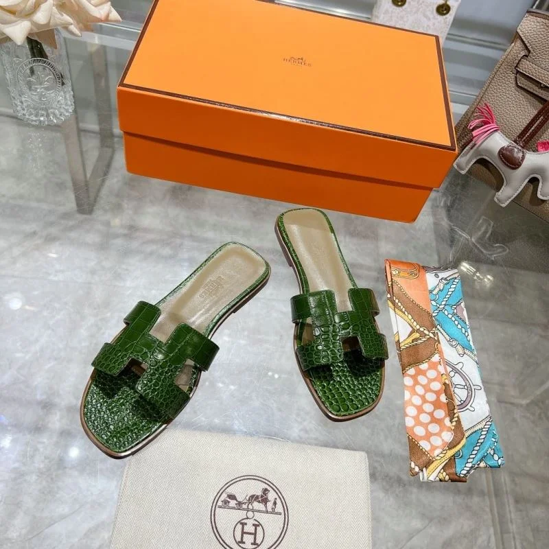 Tailored Hermes Slippers 28151