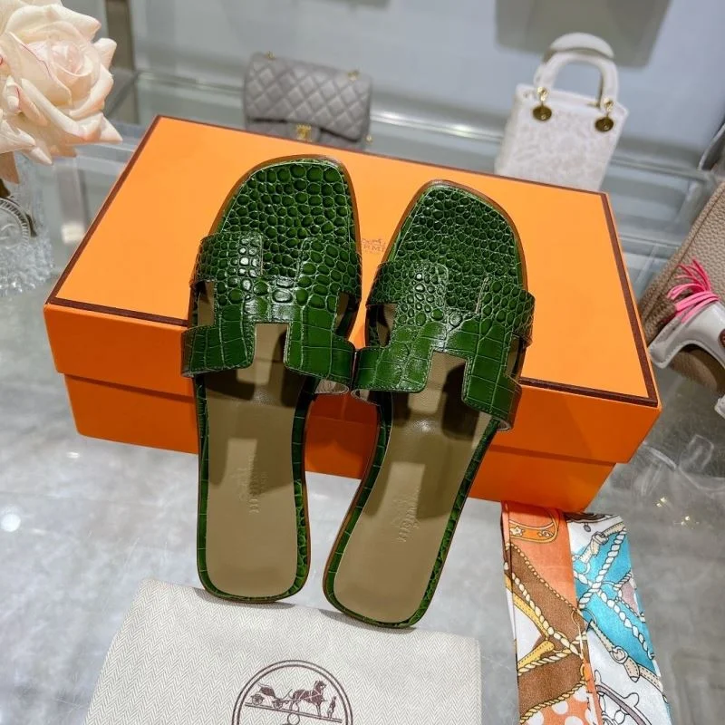 Tailored Hermes Slippers 28151