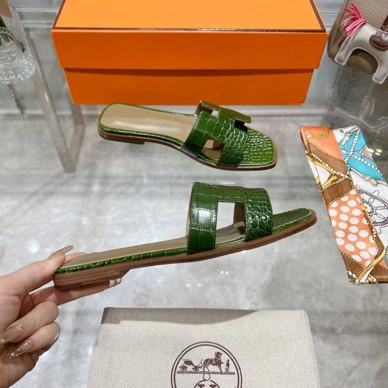 Tailored Hermes Slippers 28151