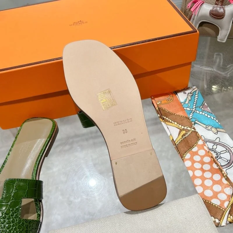 Tailored Hermes Slippers 28151