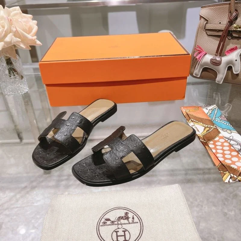 Elegant Hermes Slippers 28128