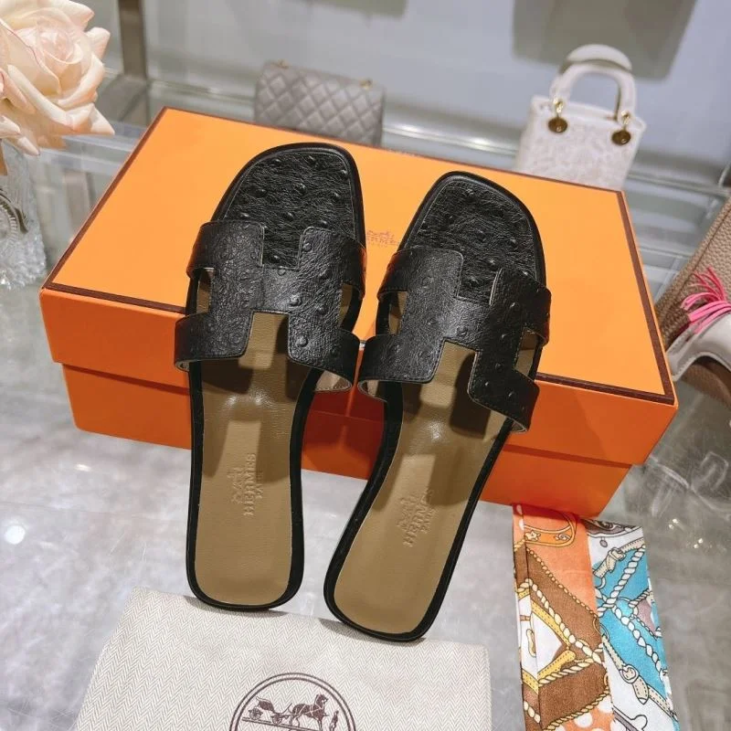 Elegant Hermes Slippers 28128