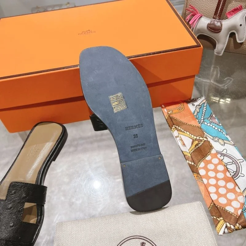 Elegant Hermes Slippers 28128