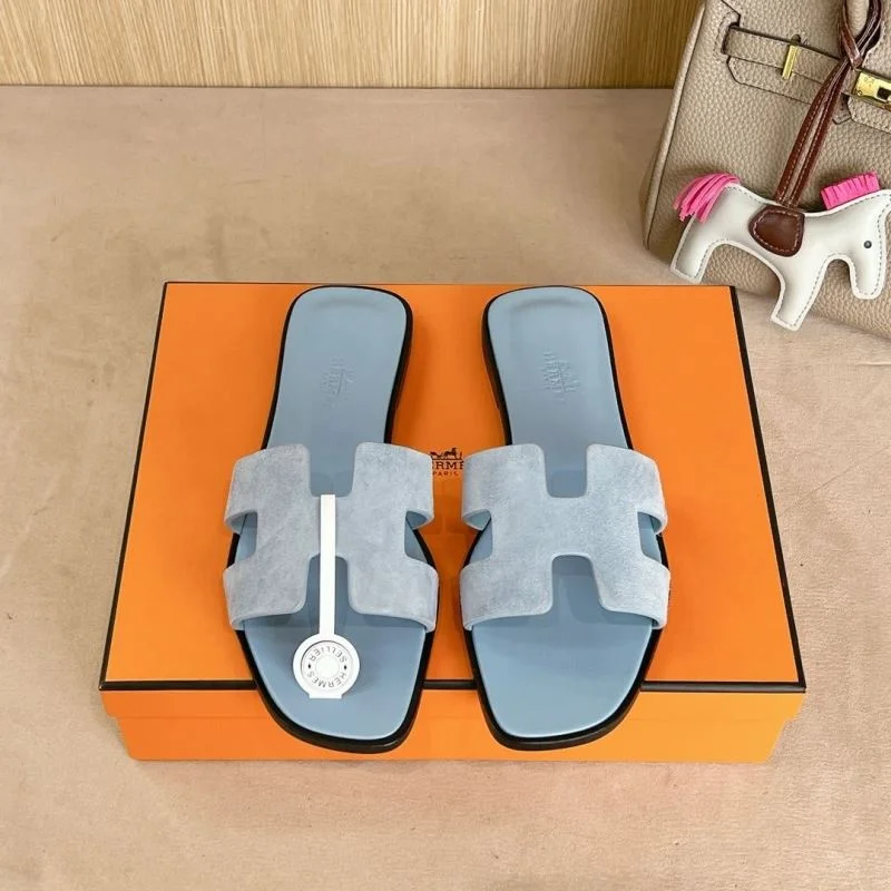 Sporty Hermes Slippers 28090
