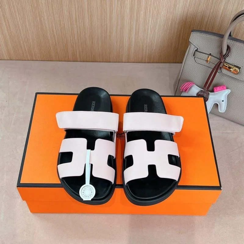 SmoothTexture Hermes Slippers 28073