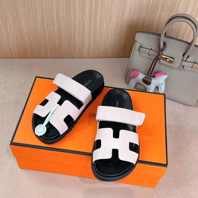 SmoothTexture Hermes Slippers 28073