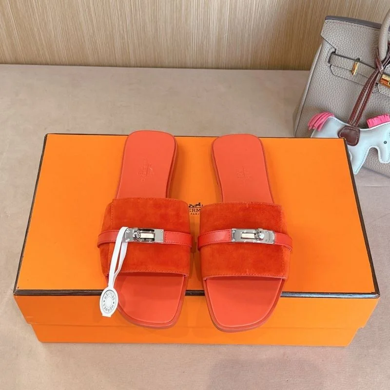 Lightweight Hermes Slippers 28068