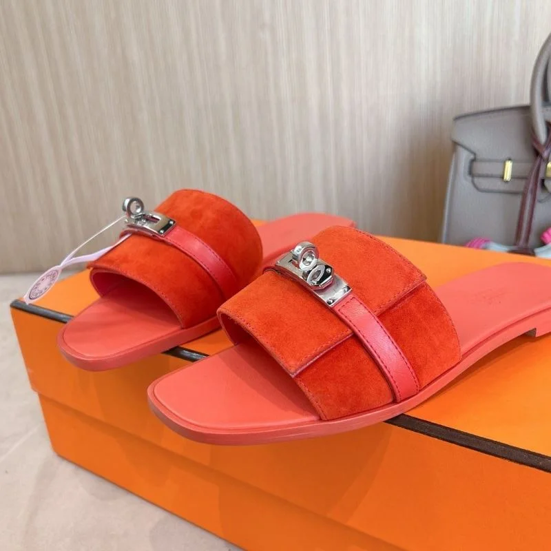 Lightweight Hermes Slippers 28068