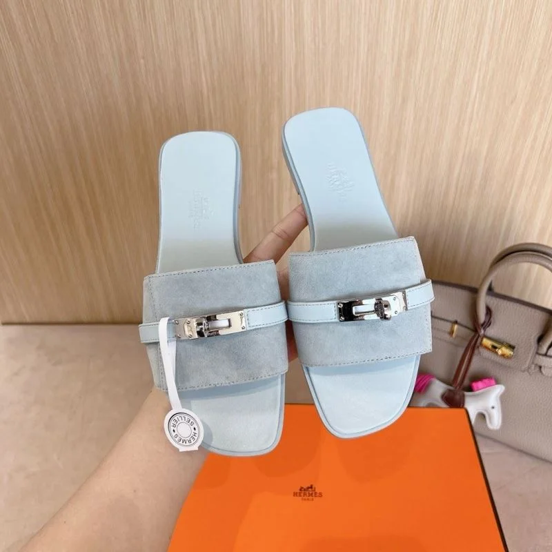 Compact Hermes Slippers 28060