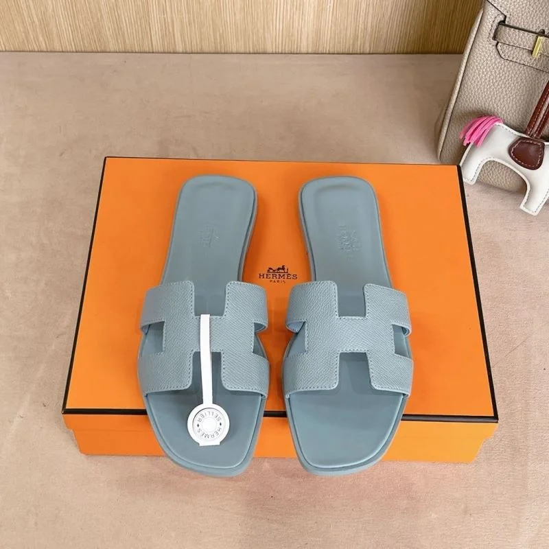 Classic Hermes Slippers 28038