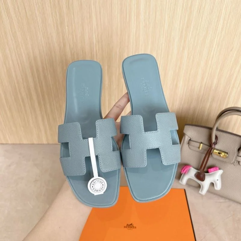 Classic Hermes Slippers 28038
