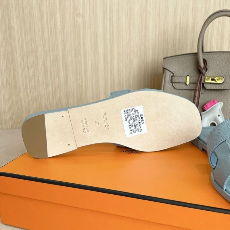 Classic Hermes Slippers 28038