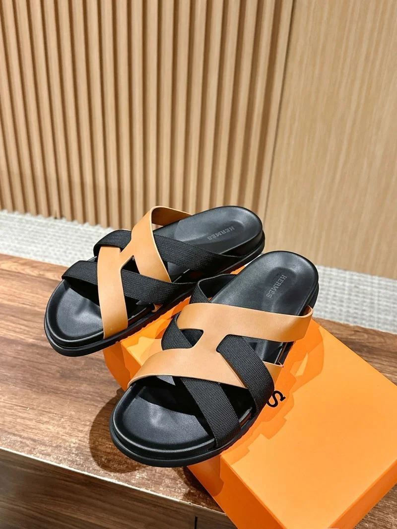 Functional Hermes Slippers 26345