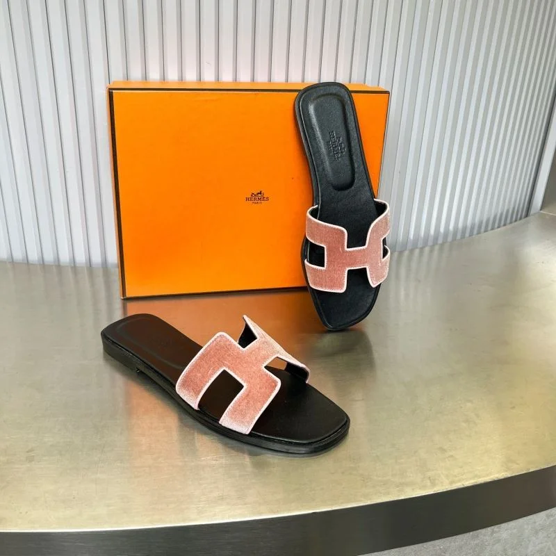 Hermes Slippers Packable 26347