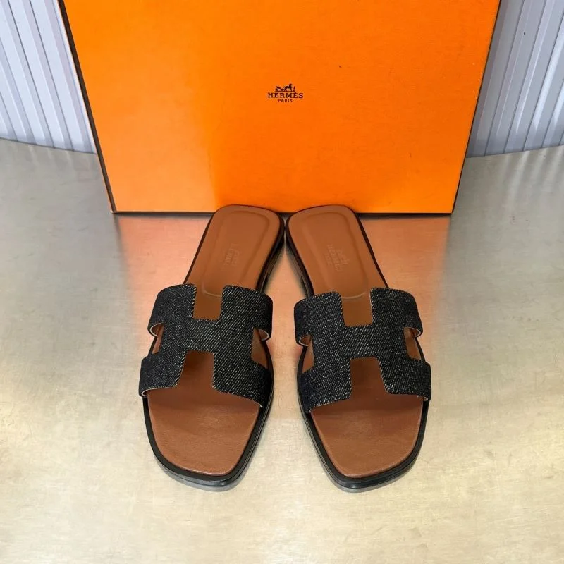 SmoothTexture Hermes Slippers 26380