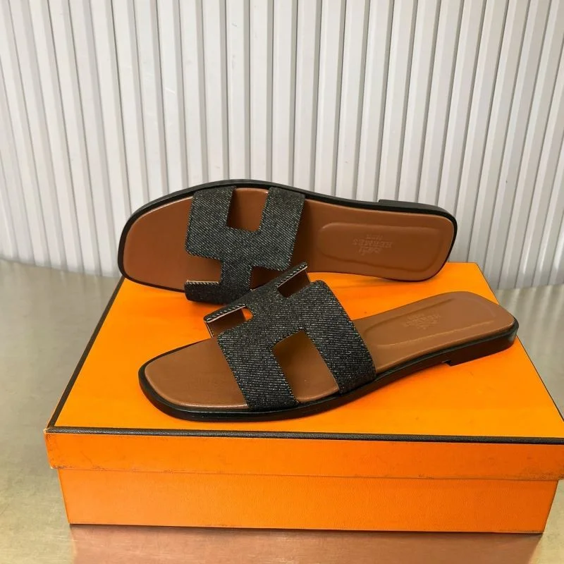 SmoothTexture Hermes Slippers 26380