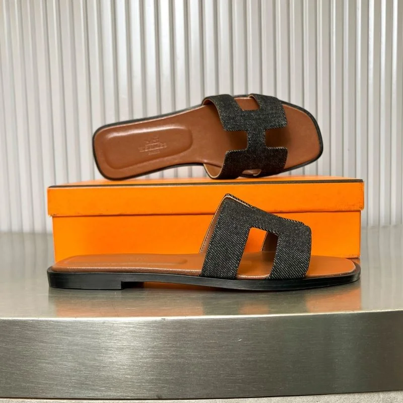 SmoothTexture Hermes Slippers 26380