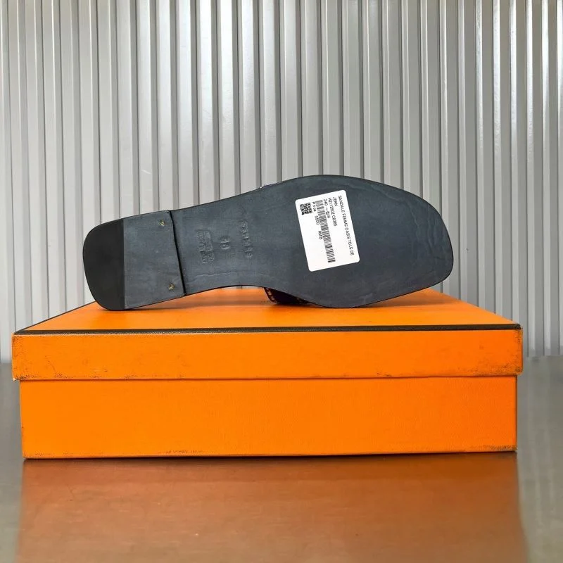 SmoothTexture Hermes Slippers 26380