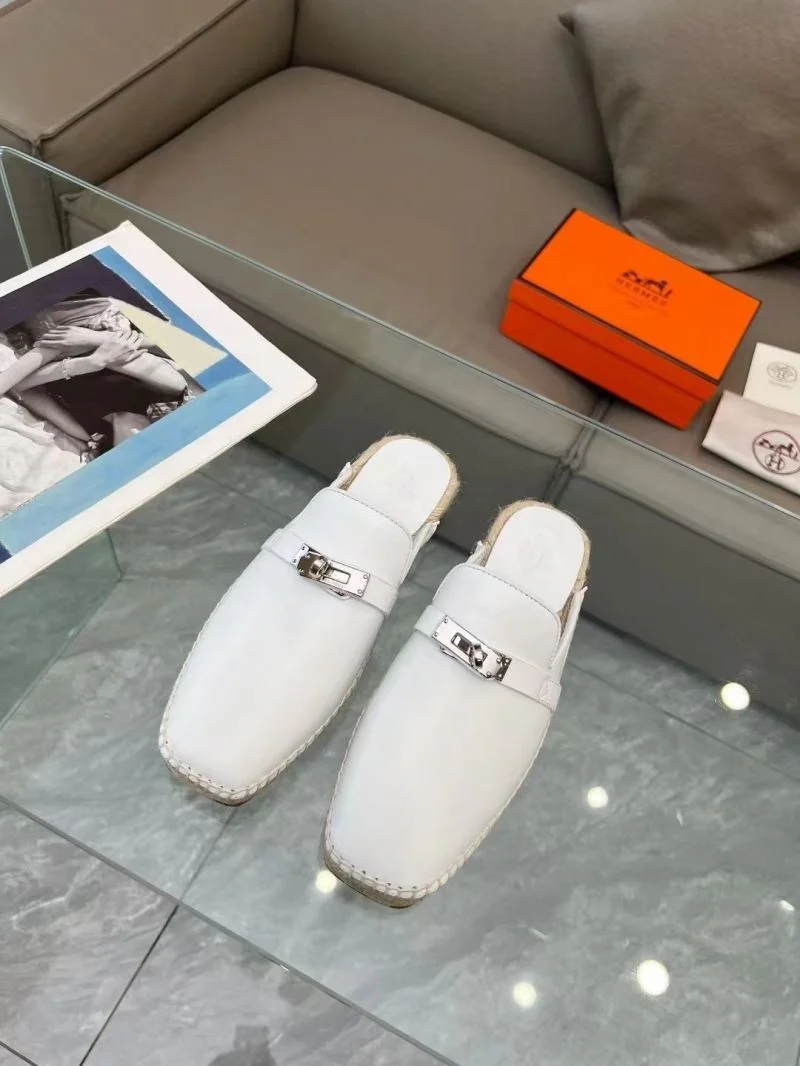 Classic Hermes Slippers 26307