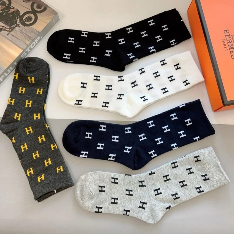 Packable Hermes Socks 273090