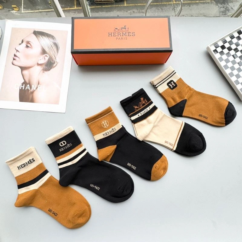 Hermes Socks Unisex 273640