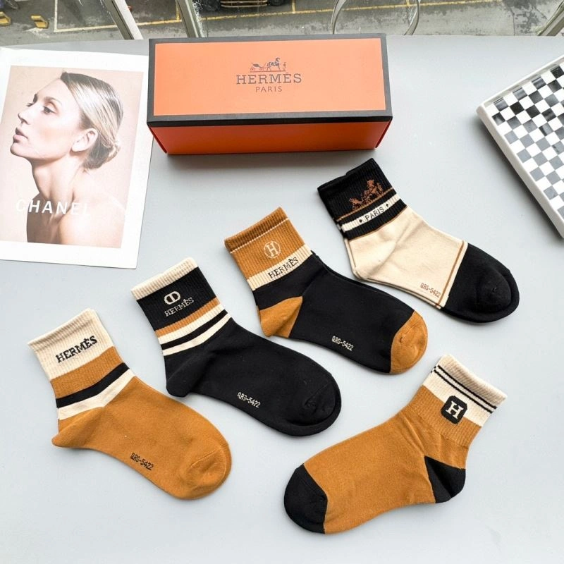 Hermes Socks Unisex 273640