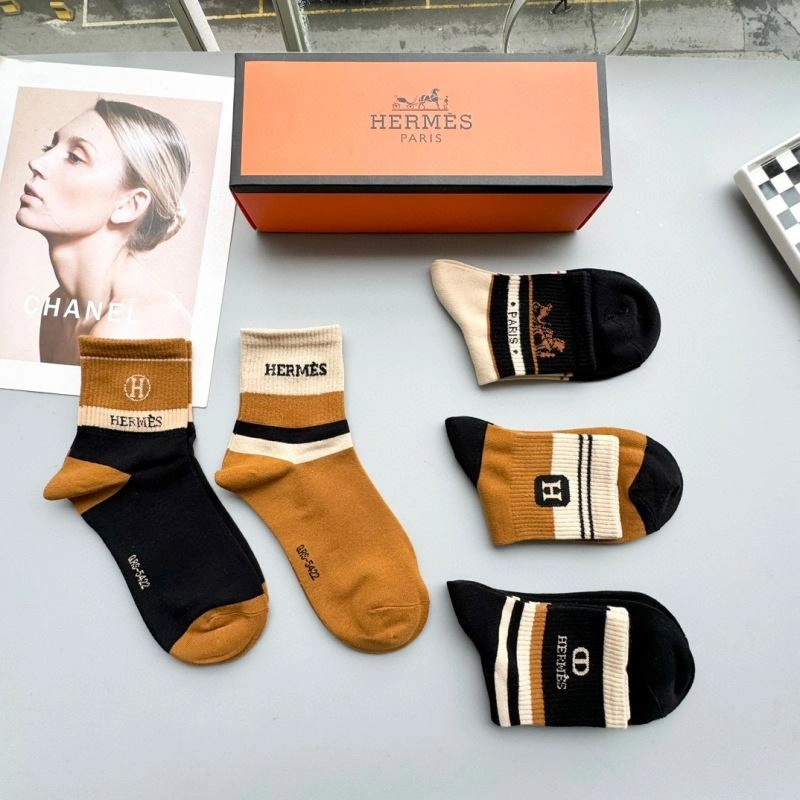 Hermes Socks Unisex 273640