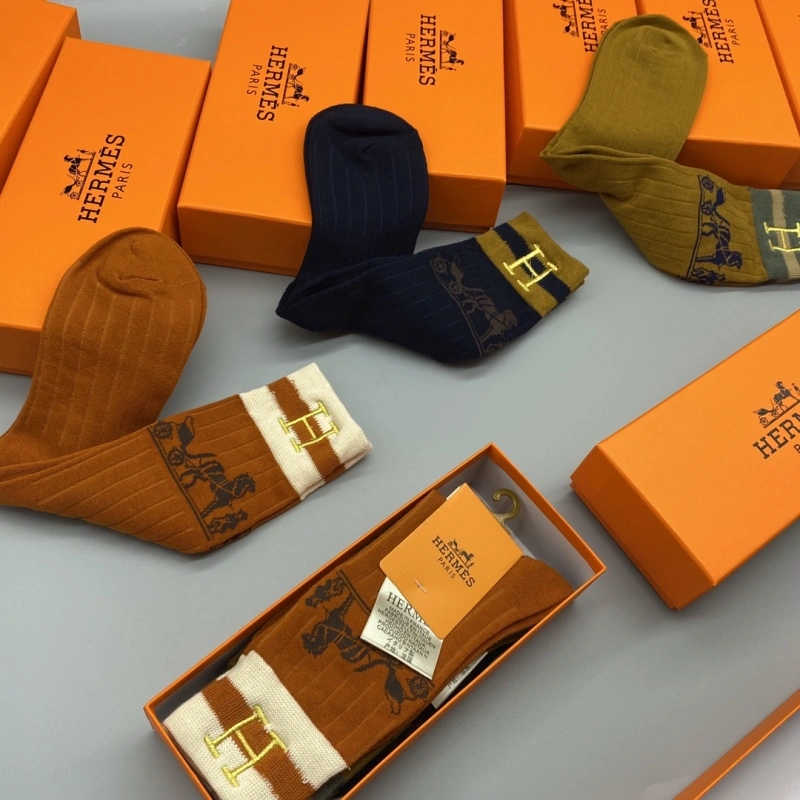 Elegant Hermes Socks 274171