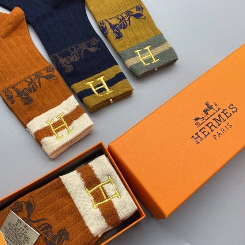 Elegant Hermes Socks 274171