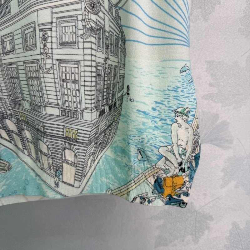 Hermes T-Shirts Breathable 129477