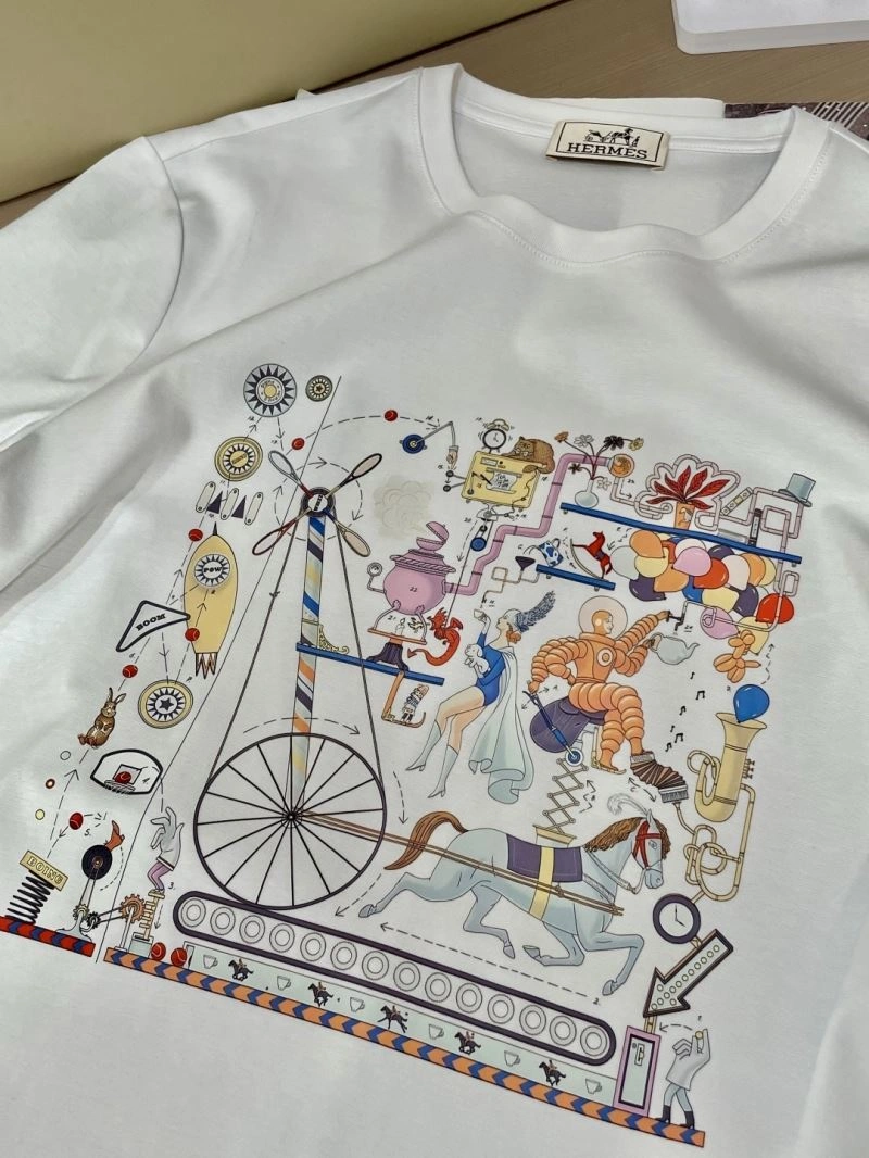 Hermes T-Shirts Casual 129857