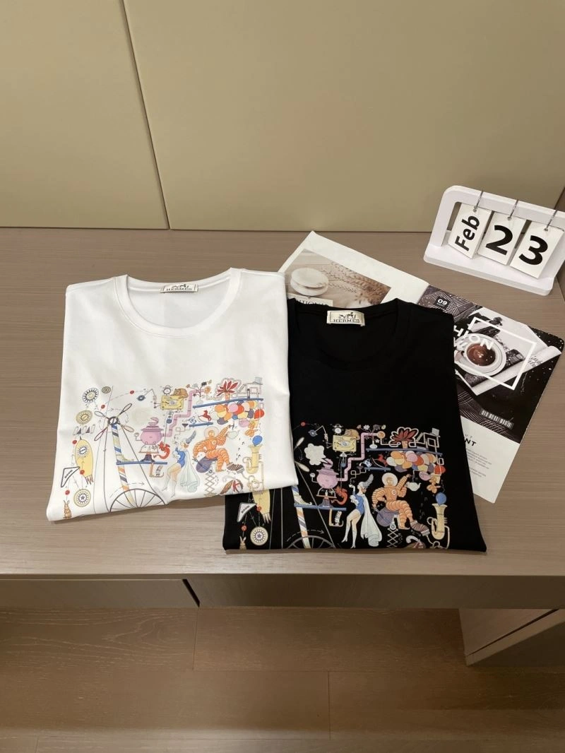 Hermes T-Shirts Casual 129857