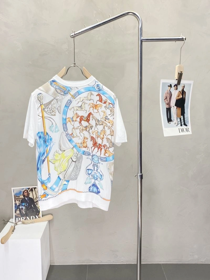 Hermes T-Shirts Colorful 129783