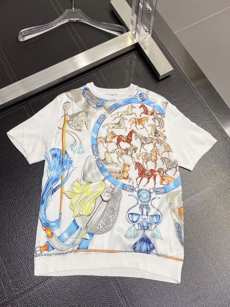 Hermes T-Shirts Colorful 129783