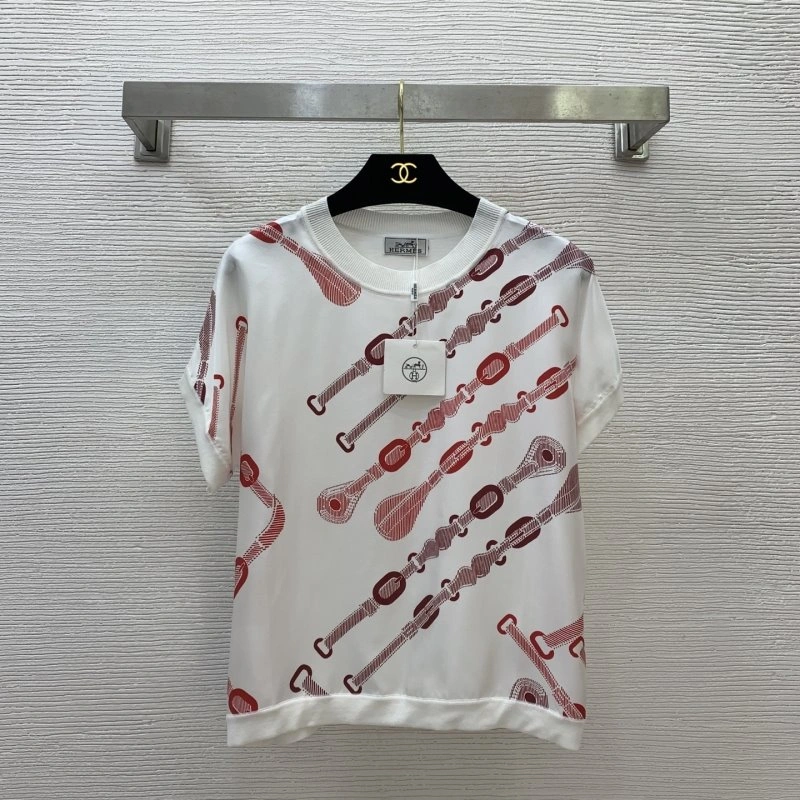 Hermes T-Shirts Breathable 129442