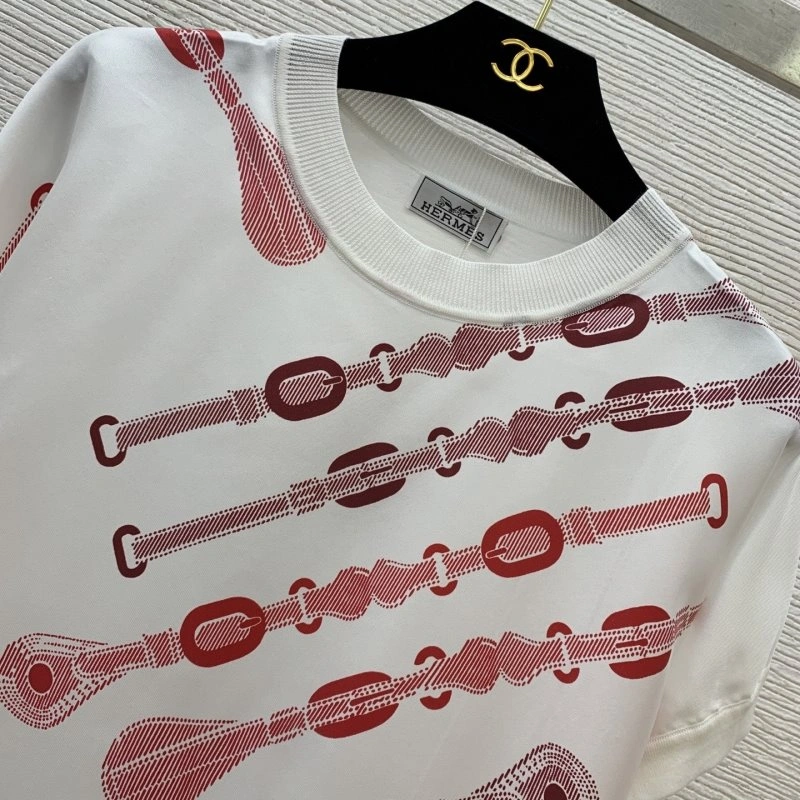 Hermes T-Shirts Breathable 129442