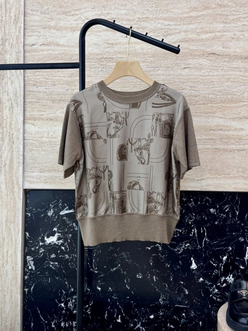 Hermes T-Shirts Elegant 129398