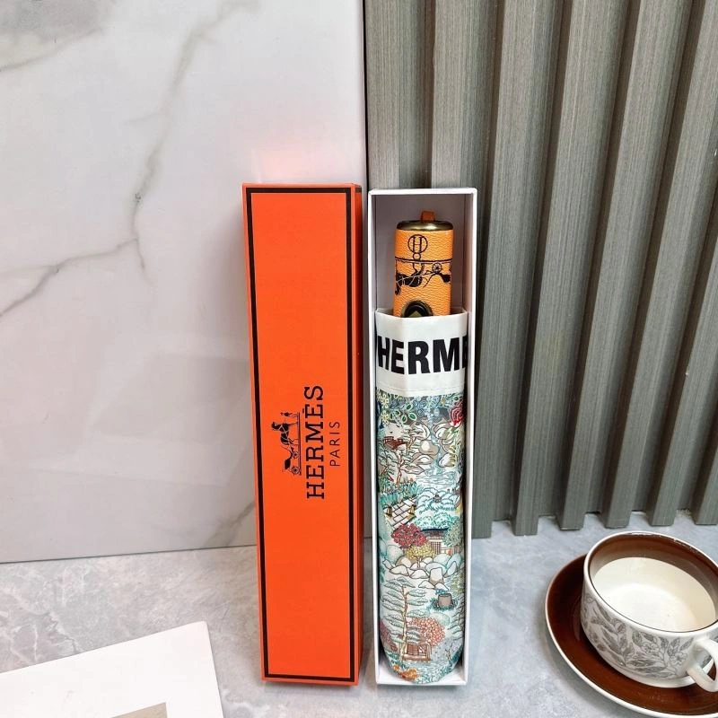 Hermes Umbrella Colorful 275387